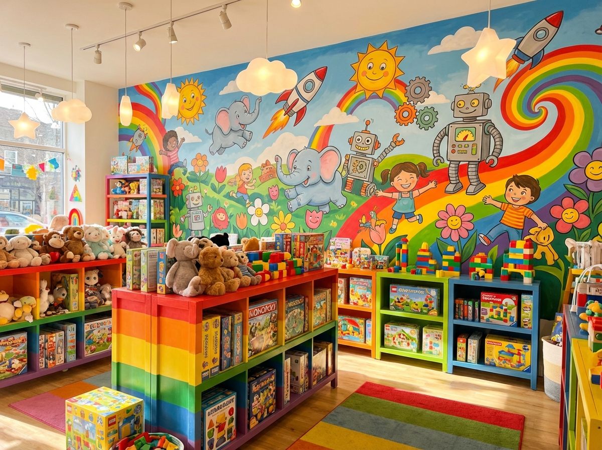 Retail wall print